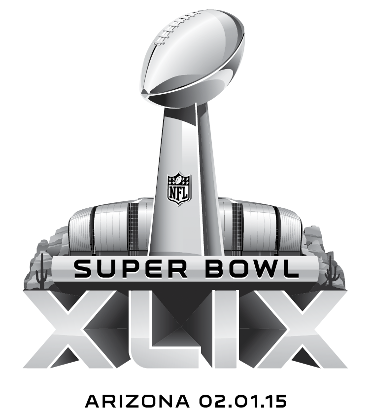 Super Bowl XLIX Primary Logo iron on transfers for T-shirts